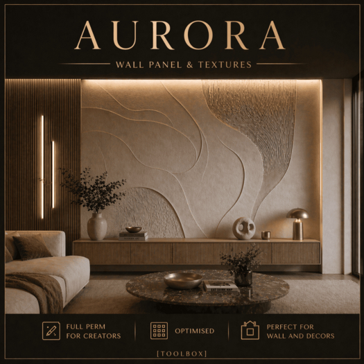 [TOOLBOX] AURORA  - WALL PANEL & TEXTURE PACK