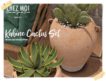CHEZ MOI Kabine Cactus Set
