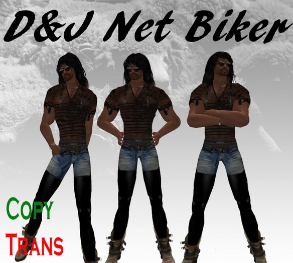 D&J Net Biker outfit