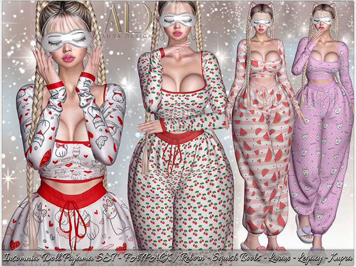 [Aura Design] Insomnia Doll PAJAMA SET - DEMO