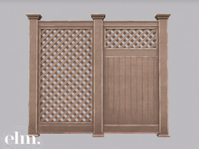 Elm. Sawyer Fence [Maple]
