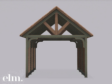 Elm. Sawyer Carport [Green]