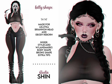 [ Studio SHIN ] Billy Shape | made for LeLUTKA Briannon head and eBODY Reborn