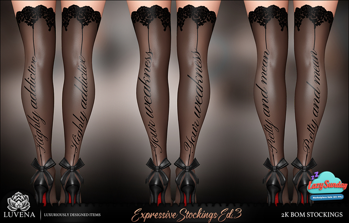 LVN Expressive Stockings Ed.3 *BOM and Maitreya Applier*