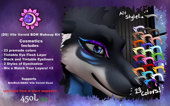 (DS) Vile Vernid BOM Makeup Kit
