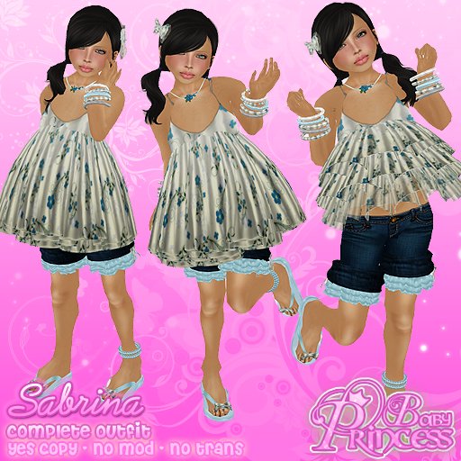 :*BP*: SABRINA +:* BABY PRINCESS *:+ Cute little girl clothes