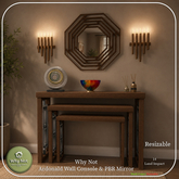Why Not - Ardonald Wall Console & PBR Mirror-Add Me