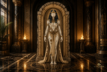 Ancient Egyptian Goddess Figurine – Mystical Temple Fantasy Decor