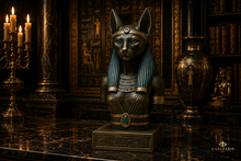 Egyptian Cat Goddess Bust – Bastet Inspired Mythology Sculpture