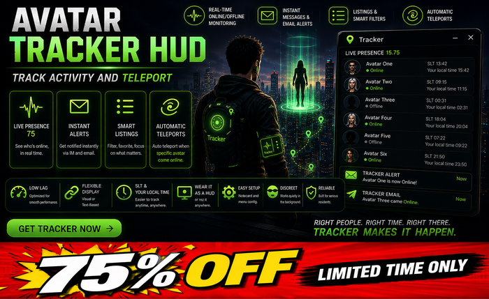 AVATAR Tracker # Track & escape ;) 75% OFF LIMITED TIME 
