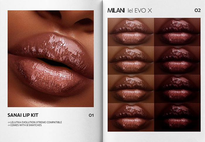 MILANI - "SANAI" LIP KIT / DEMO