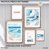 DD Nautical Fresco Art Frames