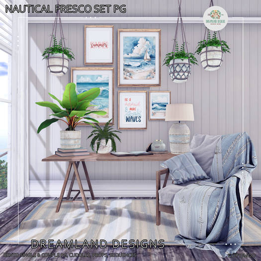 DD Nautical Fresco Set -PG