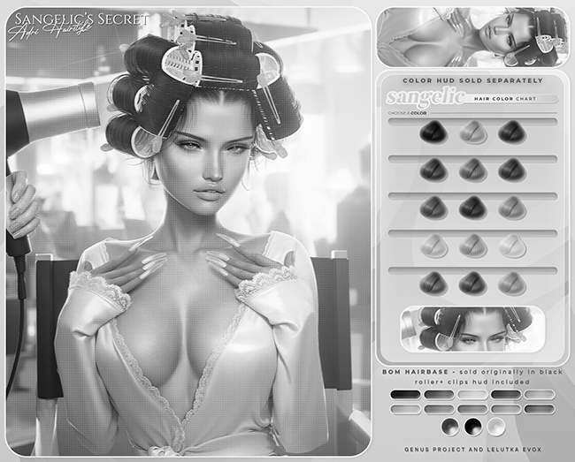 Sangelic. "Adri" Hairstyle Demo