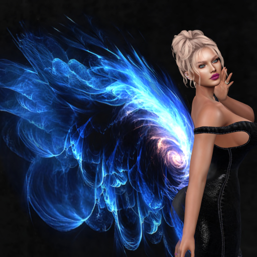Wild Rose Blue  Wings 3  