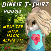 Dinkie T-Shirt Hibiscus