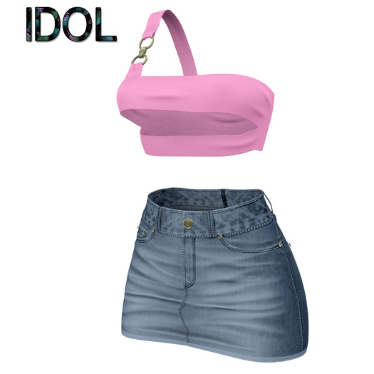 LEGACY Denim Skirt Outfit