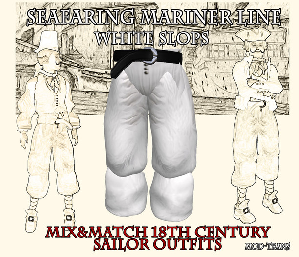 White Sailor Slops