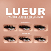 LUEUR - Falsies Lashes - HUD Fatpack