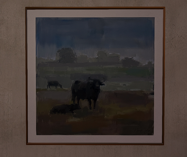 Buffalo Painting