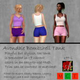 Avondale Bombshell Tank CS3