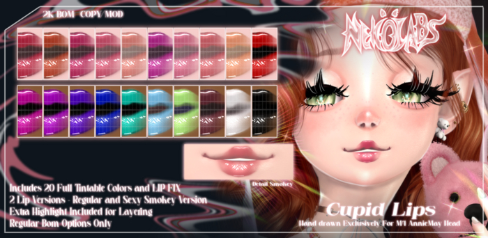 NEKOLABS - AnnieMay Cupid Lips Set BOM