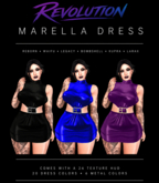 REVOLUTION - Marella Dress (26 Textures HUD)
