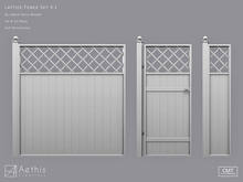 [AC] Lattice Fence Set V.1 - Full Permissions