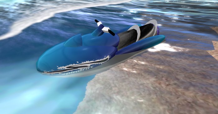 Blue Jetski Amore Mods 0.1