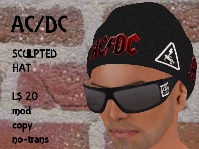 AC/DC Wooly Hat