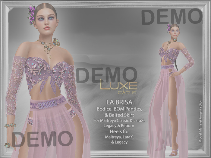 LUXE Paris DEMO LA BRISA Womens Ensemble