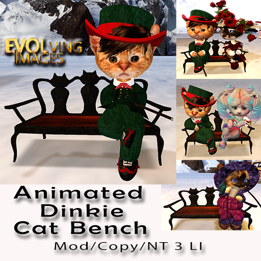 Dinkie Cat Bench
