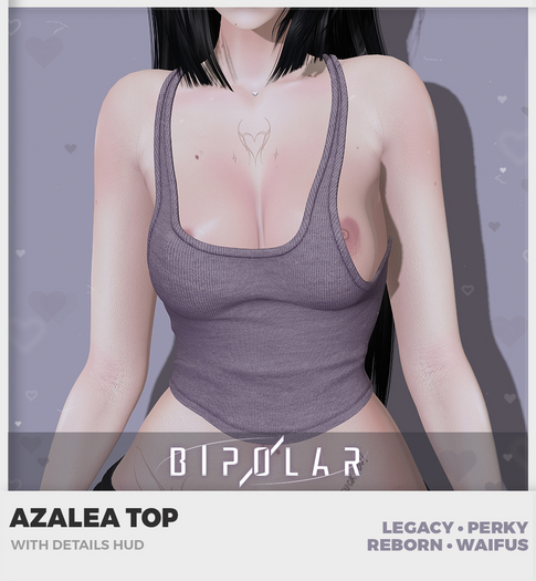 Bipolar - Azalea Top - Purple