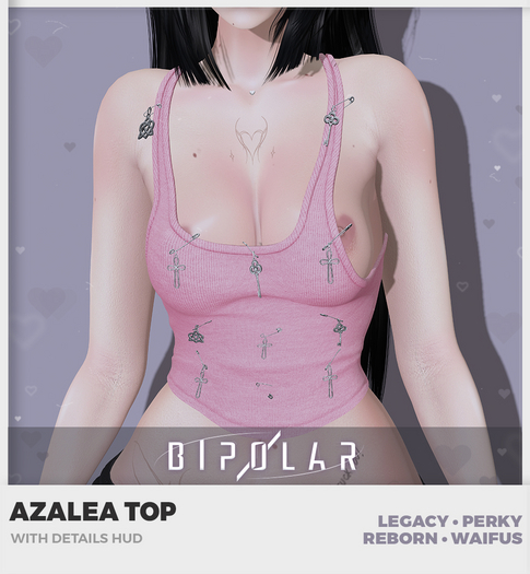 Bipolar - Azalea Top - Pinky