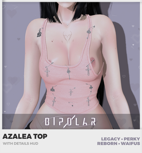 Bipolar - Azalea Top - Blush