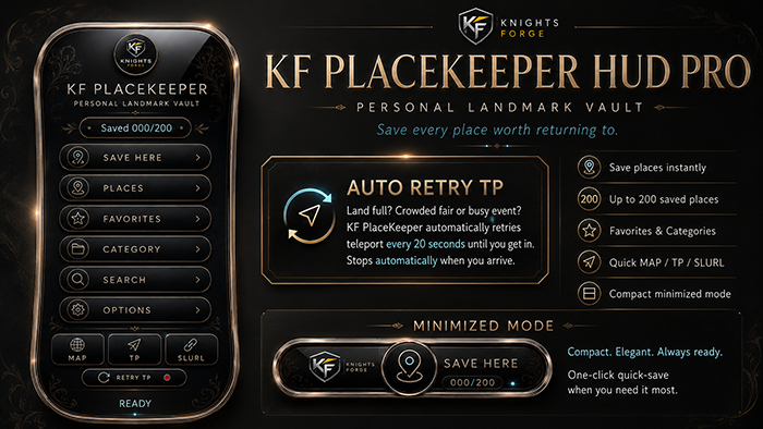 [KF] PlaceKeeper HUD Pro
