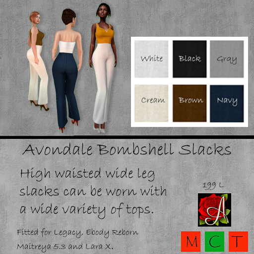 Avondale Bombshell Slacks Neutrals