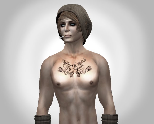 :IMMUNDUS Chest Tattoo