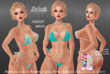 Delicatt Couture - Ashley Bikini set - MAY05♥2026♥