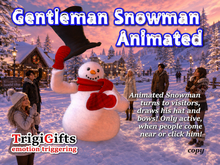 Gentleman Snowman (TrigGifts)