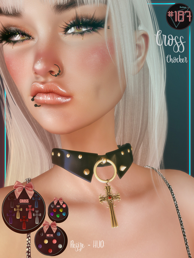 #187# Cross Choker