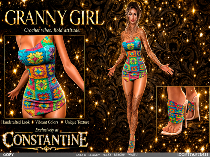 [CONSTANTINE] GRANNY GIRL OUTFIT