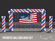 {mimi.yes} Patriotic Balloon Arch Set
