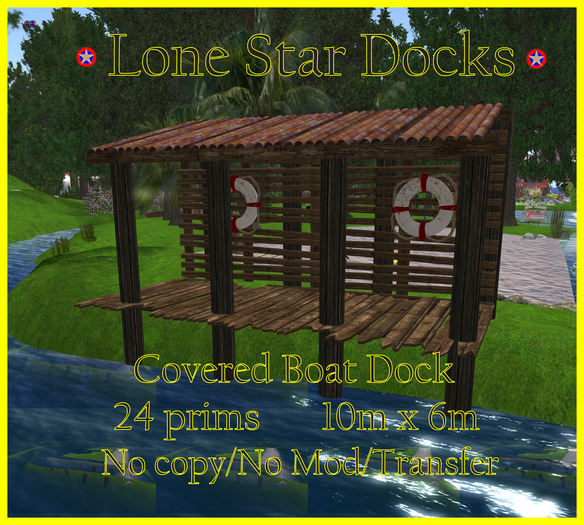 LSD- Covered boat dock
