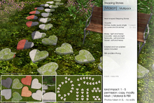 Sway's [Mason] Heart Stepping Stones . Multipack