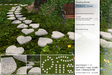 Sway's [Mason] Heart Stepping Stones . Gravel