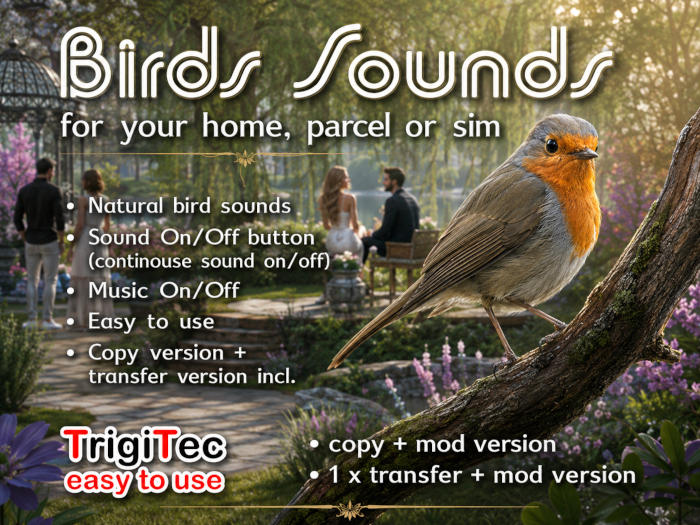 Birds Sounds Generator (TrigiTec)