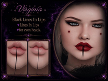 :::VIRGINIA:::Black Lines In Lips