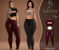 Blackstone - Paige Set - Burgundy - Box