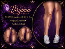 :::VIRGINIA::::ADDONS/ bruises knees (BOM)